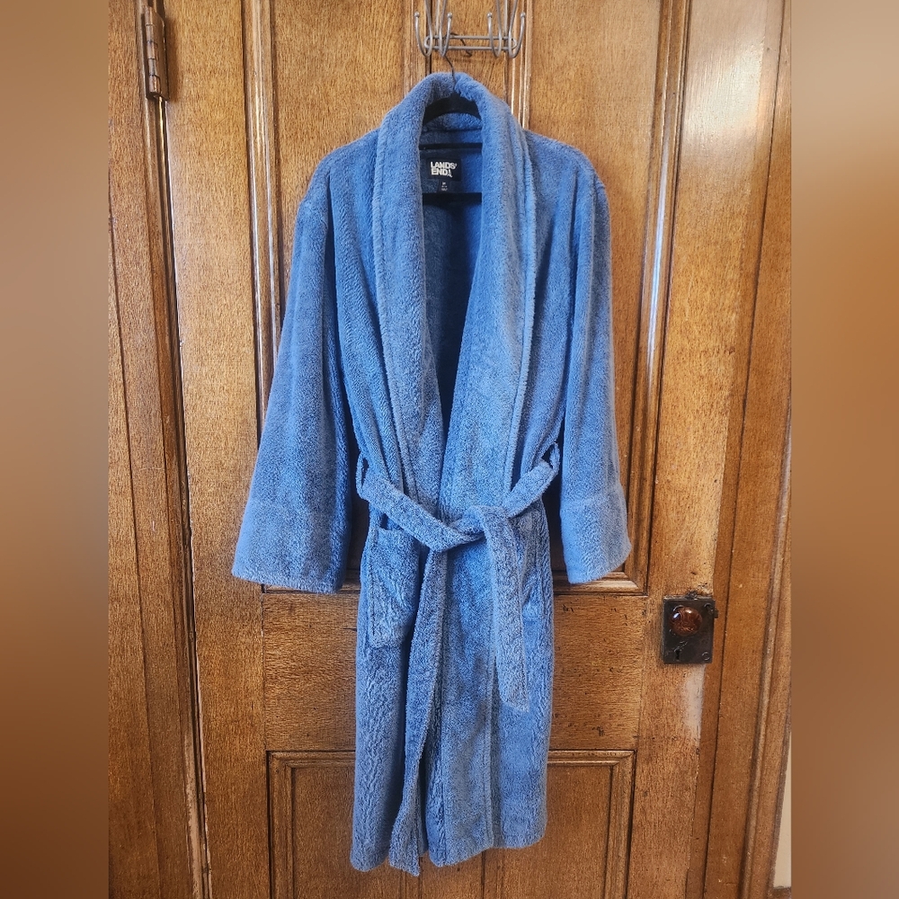 Lands' End Turkish Terry Bathrobe